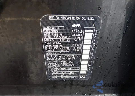 2019 Infiniti Qx50 Essential из США, поврежденный, VIN 3PCAJ5M35KF102515